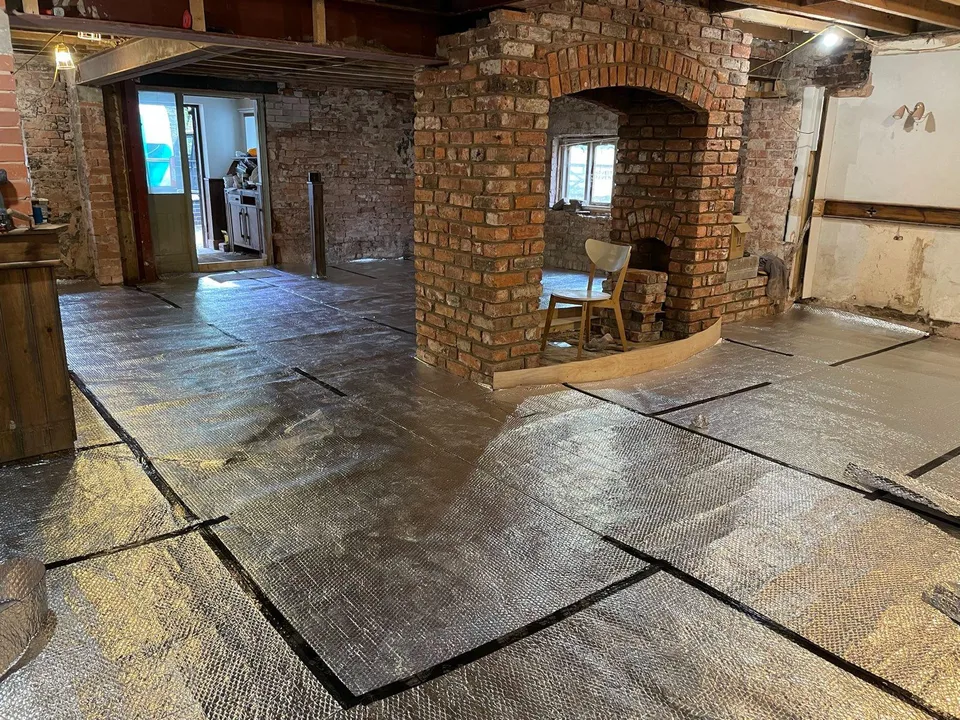 Screed preparation